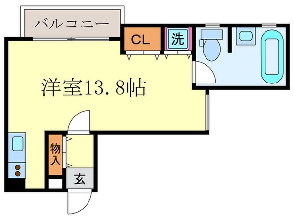 コスモスコ－トＡＲＡＫＩの物件間取画像